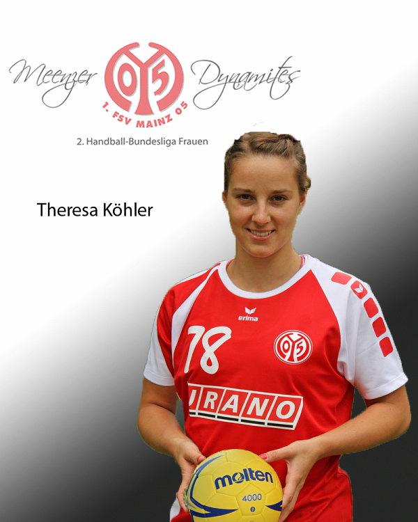 Theresa Köhler, Mainz 05, 2012/13