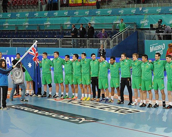 Team Australia at World Championships 2013 in Spain