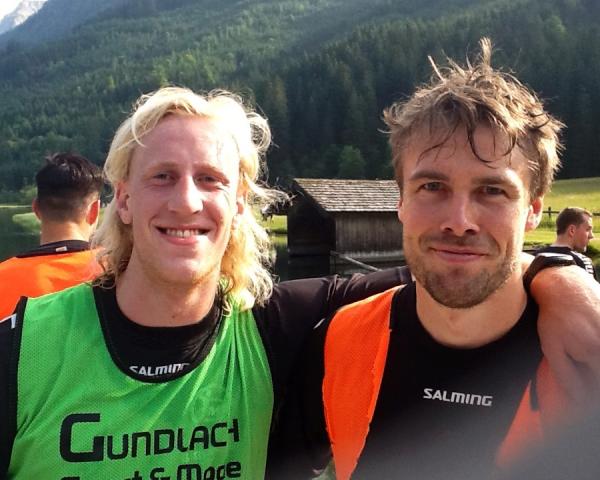 MT-Trainingslager: Mickael Appelgren und Per Sandström