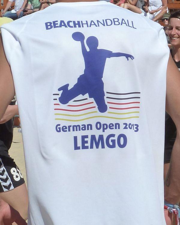 Beachhandball German Open: Offiziellen-Shirt