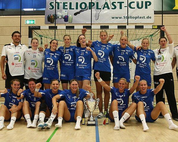 Leipzig feiert den Turniersieg beim Stelioplast Cup 2013