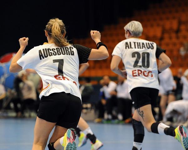 Natalie Augsburg und Anja Althaus - Deutschland - WM2013 GER-AUS