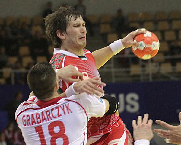 Siarhei Shylovich/BLR im Hauptrundenspiel gegen Polen