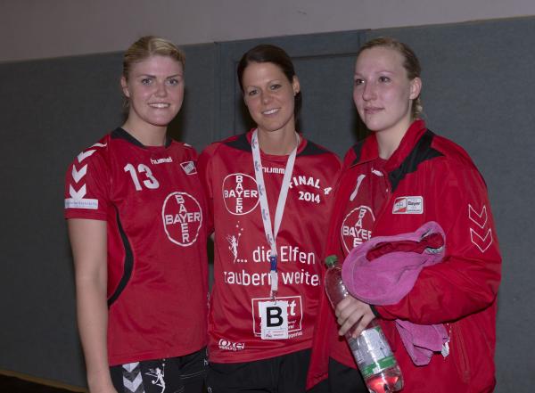 von links nach rechts: Pia Adams, Kerstin Reckenthäler und Johanna Heldmann