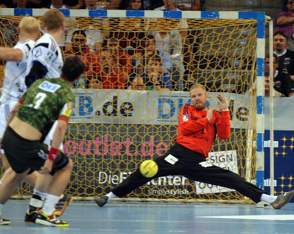 Johan Sjöstrand, THW Kiel, HBL-Supercup, THW-FUX