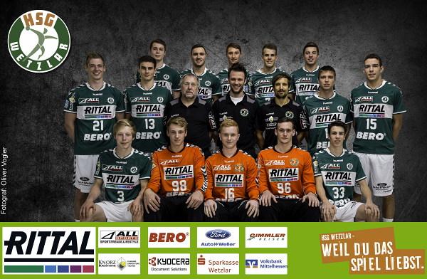 Teamfoto HSG Wetzlar U19 - 2014/15