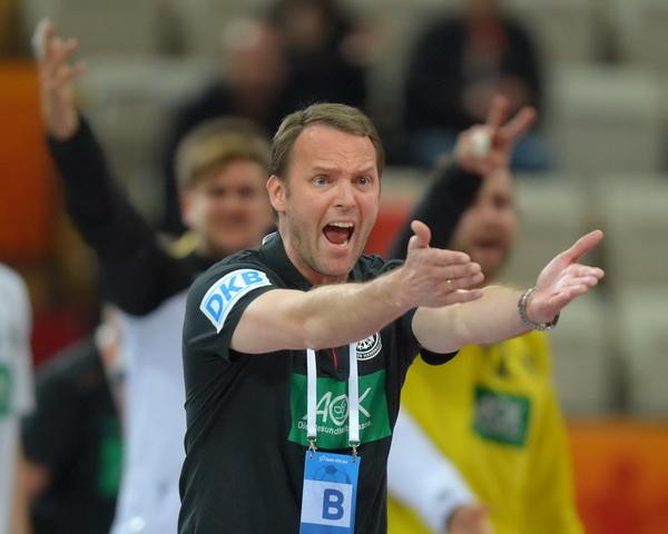 Dagur Sigurdsson, Deutschland 
Weltmeisterschaft 2015 
Gruppe D 
DEN-GER 