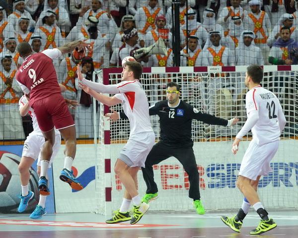 Nikola Marinovic im Spiel gegen Katar