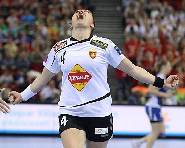 Jovanka Radicevic bejubelt den Sieg