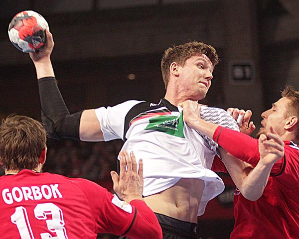 EHF EURO 2016, GER RUS: Christian Dissinger / Deutschland