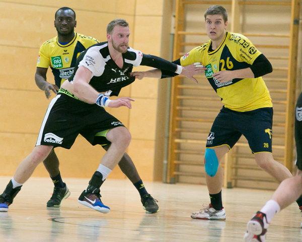 Michael Abt (re.) lobt die Einführung des Metropolregion HandballCups
