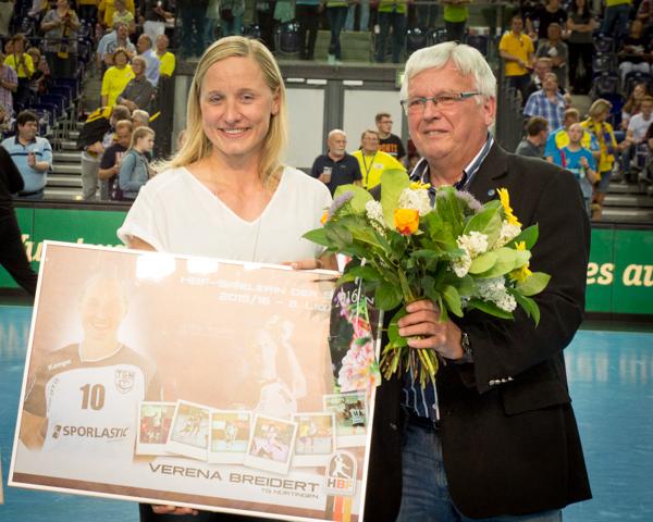 Verena Breidert wurde zur "Spielerin der Saison" in der 2. Bundesliga gewählt