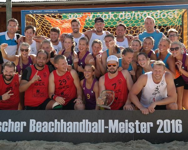 Die BC Sanddevils Minden und die Brüder Ismaning vertreten den deutschen Beachhandball beim Champions Cup