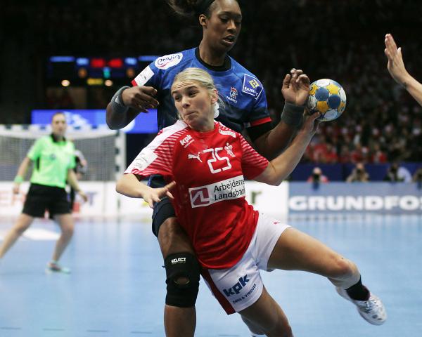 EM 2016, Spiel um Platz 3, DEN-FRA, Dänemark - Frankreich: Trine Østergaard /DEN