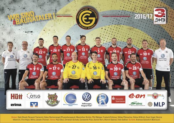 GSV Eintracht Baunatal, 3. Liga West Saison 2016/17