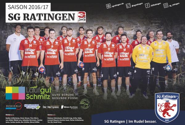 SG Ratingen, 3. Liga West Saison 2016/17