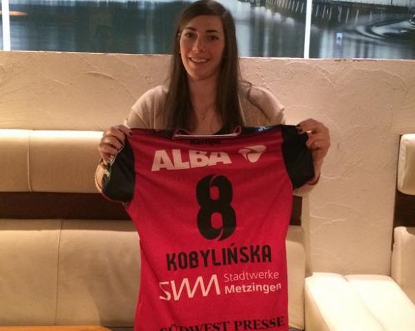 Neuzugang Monika Kobylinska: ""Ich möchte in der Mannschaft meinen Platz finden und ich sehe meinen Wechsel nach Metzingen als Chance für meine kommende Entwicklung."