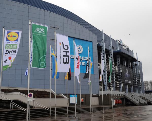 Die Barclaycard-Arena will Spielort bei der EHF EURO 2024 werden. 