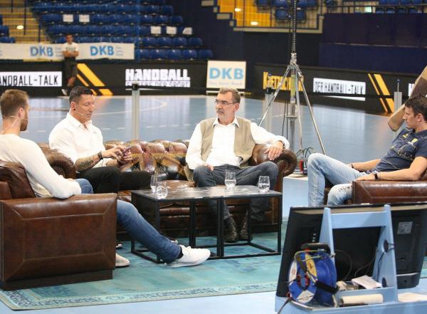 Der "Handball-Talk" von Stefan Kretzschmar feierte gestern Premiere mit Andreas Wolff, Andreas Thiel und Andy Schmid