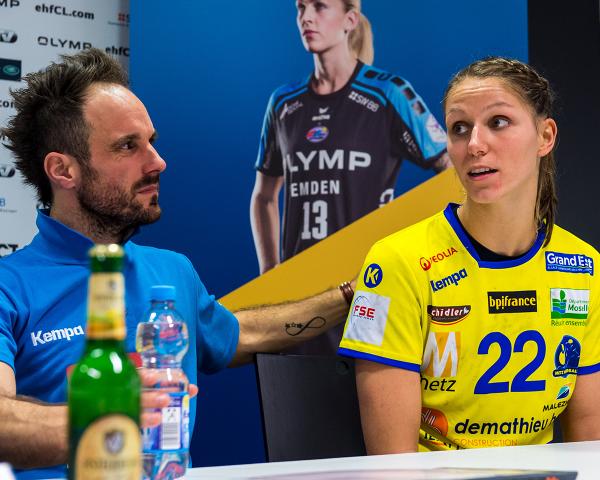Emmanuel Mayonnade und Xenia Smits buchten mit Metz das Ticket zur Endrunde