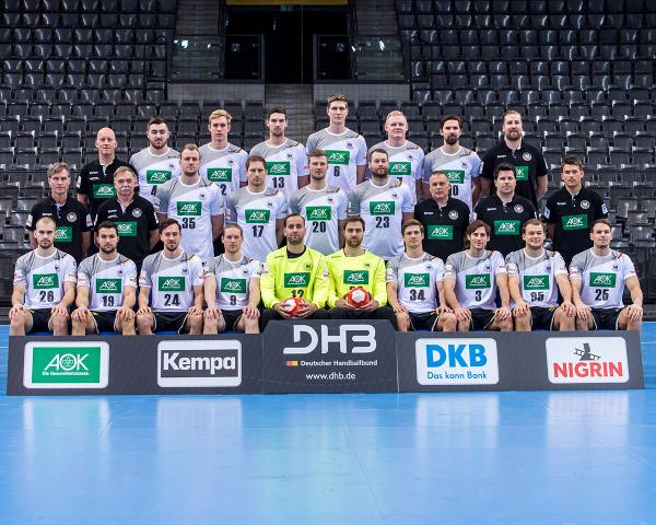 Das DHB-Team für die EURO 2018