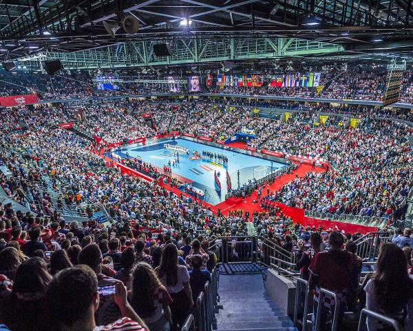 Die Arena Zagreb hält mit 9.134 Zuschauern im Spiel gegen Paris auch den Saisonbestwert für eine Einzelpartie