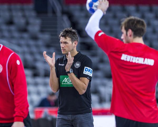 Bundestrainer Christian Prokop bestreitet mit dem DHB-Team das Eröffnungsspiel der WM 2019 in Berlin gegen Korea.