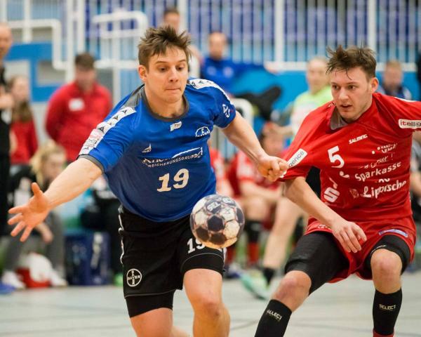 Alexander Kübler - TSV Bayer Dormagen Hark Hansen - HSG Handball Lemgo II