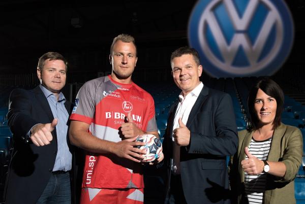 Neue Partnerschaft bei der MT Melsungen mit VW