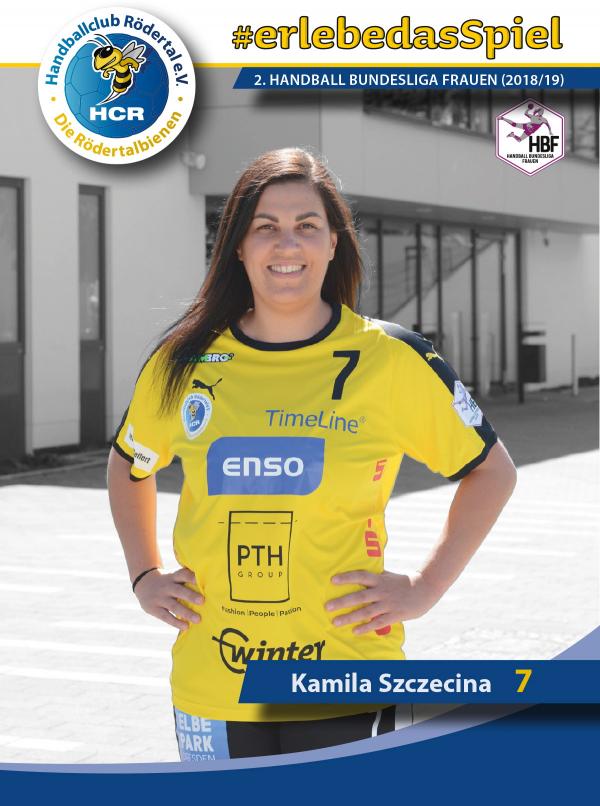 Kamila Szczecina - HC Rödertal 2018/19
