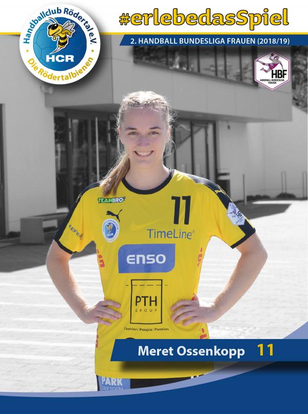 Meret Ossenkopp - HC Rödertal 2018/19