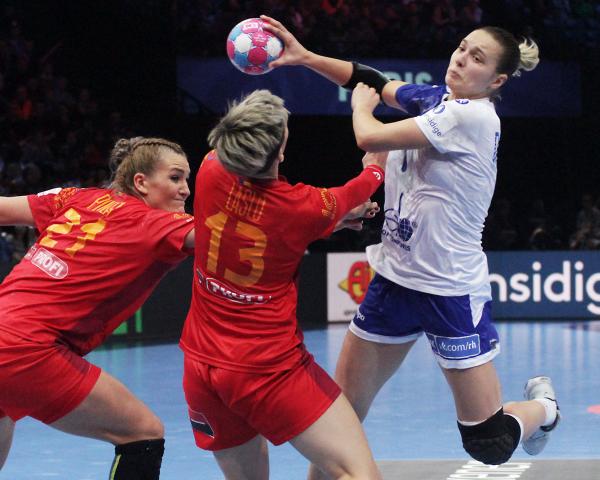 EHF EURO 2018, Europameisterschaft Frauen, Halbfinale, RUS-ROU, Daria Dimitrieva /Russland