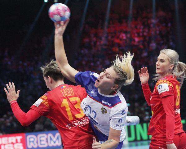 EHF EURO 2018, Europameisterschaft Frauen, Halbfinale, RUS-ROU, Yaroslava Frolova /Russland