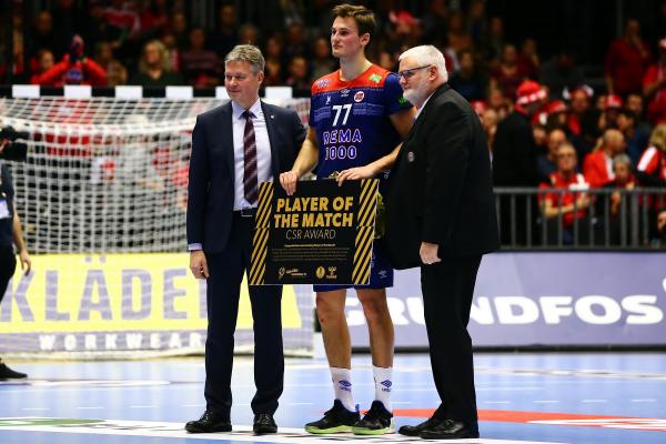 Magnus Röd wurde als "Man of the Match" ausgezeichnet