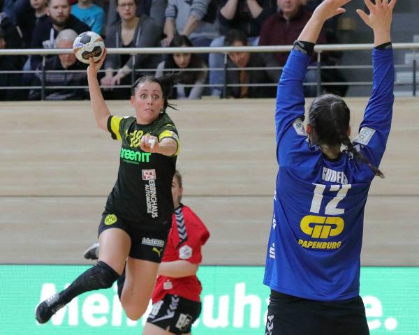 Johanna Stockschläder erzielte gegen Halle-Neustadt acht Tore