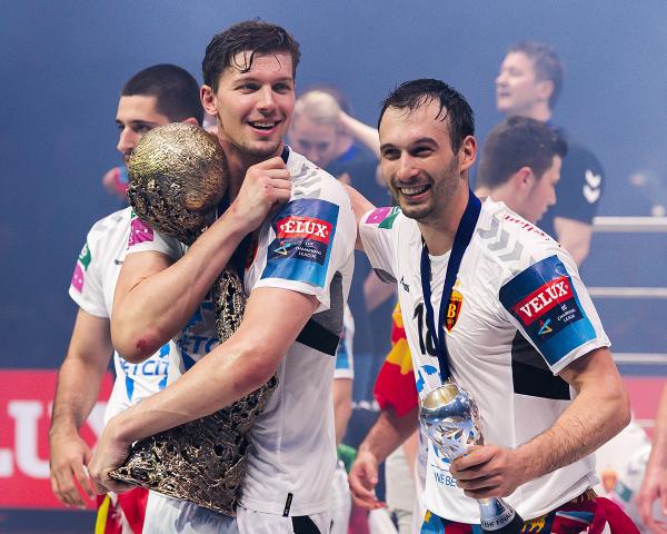 Christian Dissinger, Igor Karacic - Vardar Skopje VELUX EHF Final4 2019 