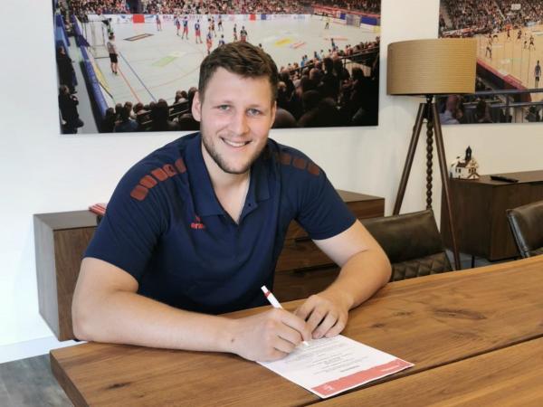 Dominik Kalafut hat eine Vertragsverlängerung bei der HSG Nordhorn-Lingen unterschrieben.