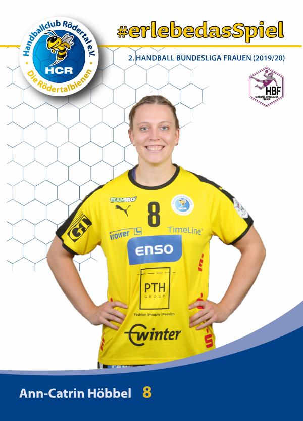 Ann-Cathrin Höbbel - HC Rödertal 2019/20
