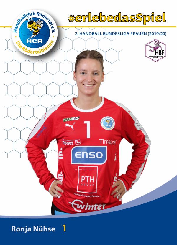 Ronja Nühse - HC Rödertal 2019/20