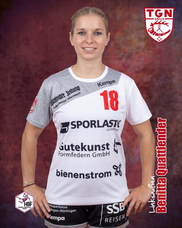 Benitta Quattlender - TG Nürtingen 2019/20