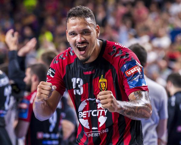 Rogerio Moraes won the Champions League with Vardar in 2019.