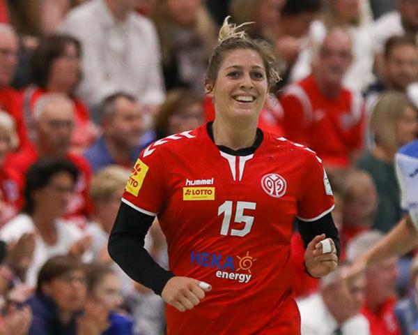 Larissa Platen erzielte das erste Erstligator für Mainz