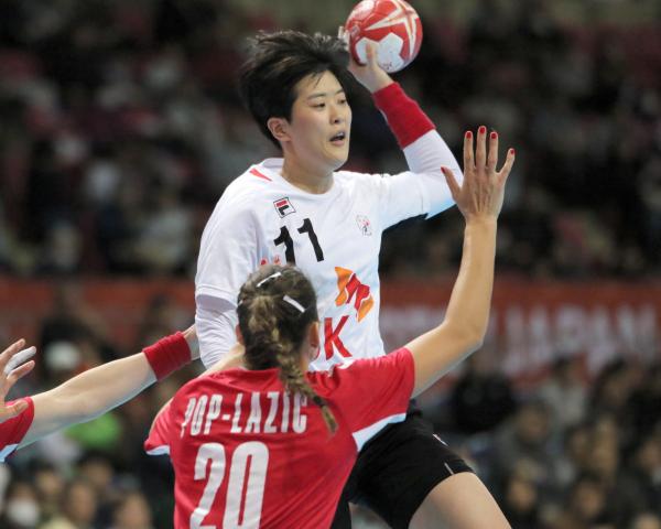 Eun-Hee Ryu, before the final day best scorer of the World Cup