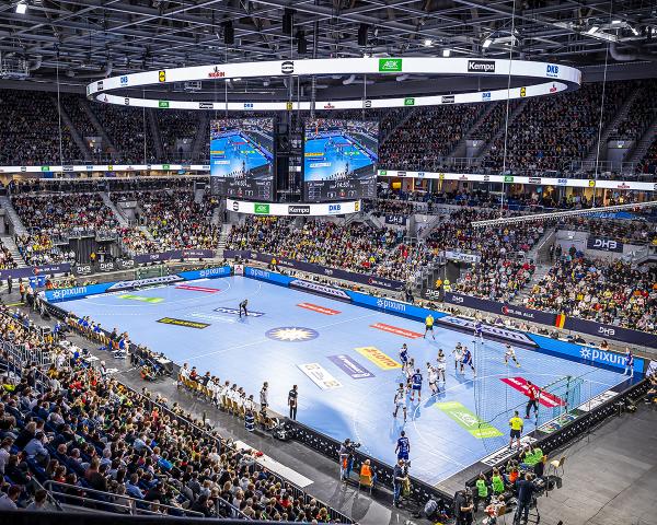 Handball-Länderspiele in Deutschland werden auch in Zukunft auf Gerflor-Böden gespielt.
