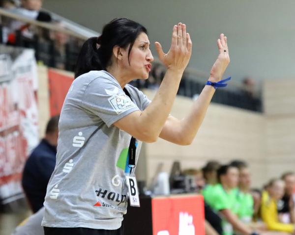 Tanja Logvin - nur noch bis Saisonende an der Seitenlinie des SV Union Halle-Neustadt