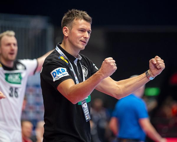 Christian Prokop (hier noch als Nationaltrainer) freut sich auf seine neue Aufgabe in Hannover.