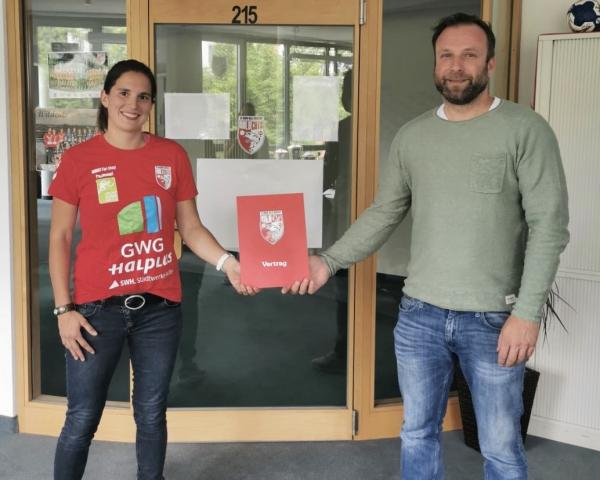Leonie Nowak und Jan-Henning Himborn - SV Union Halle-Neustadt