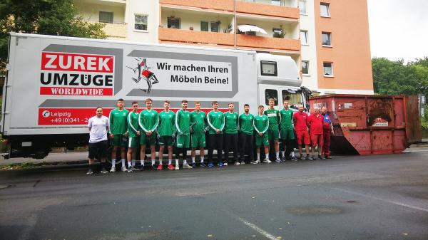Teambuilding Wohnung entkernen, SC DHfK Leipzig II