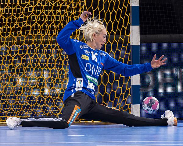 Katrine Lunde gewann zum siebten Mal die Handball Champions League der Frauen.