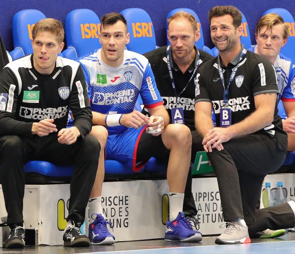 TBV-Trainer Florian Kehrmann war mit der Gesamtleistung seiner Mannschaft gegen die HSG Wetzlar zufrieden.